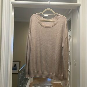 Emerson Fry oatmeal cotton sweater